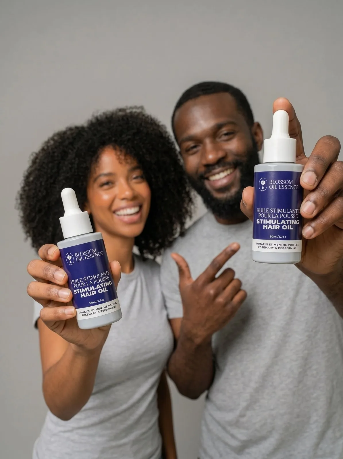 Casal com Stimulating Hair Oil